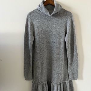 Sundance Gray Merino Wool/Mohair Blend Sweater De Rigeur Dress Size M